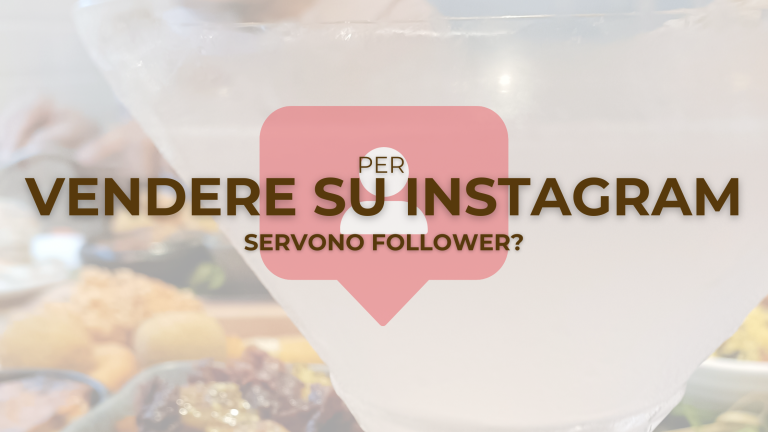 Vendita e follower su Instagram