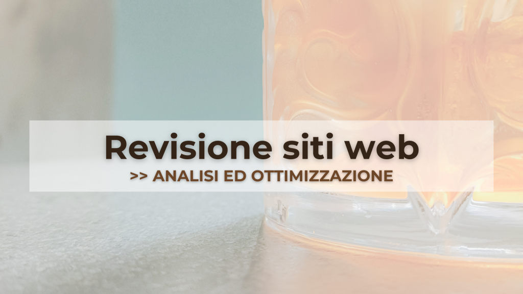 Revisione siti web in chiave SEO