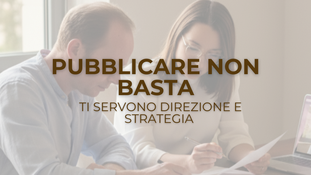 Strategia prima di pubblicare sui social