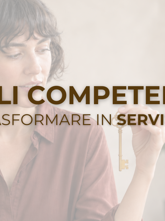 Quali competenze trasformare in servizi