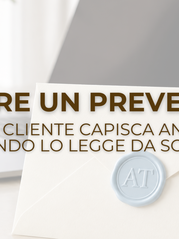 Dopo la call il cliente resta solo con il preventivo