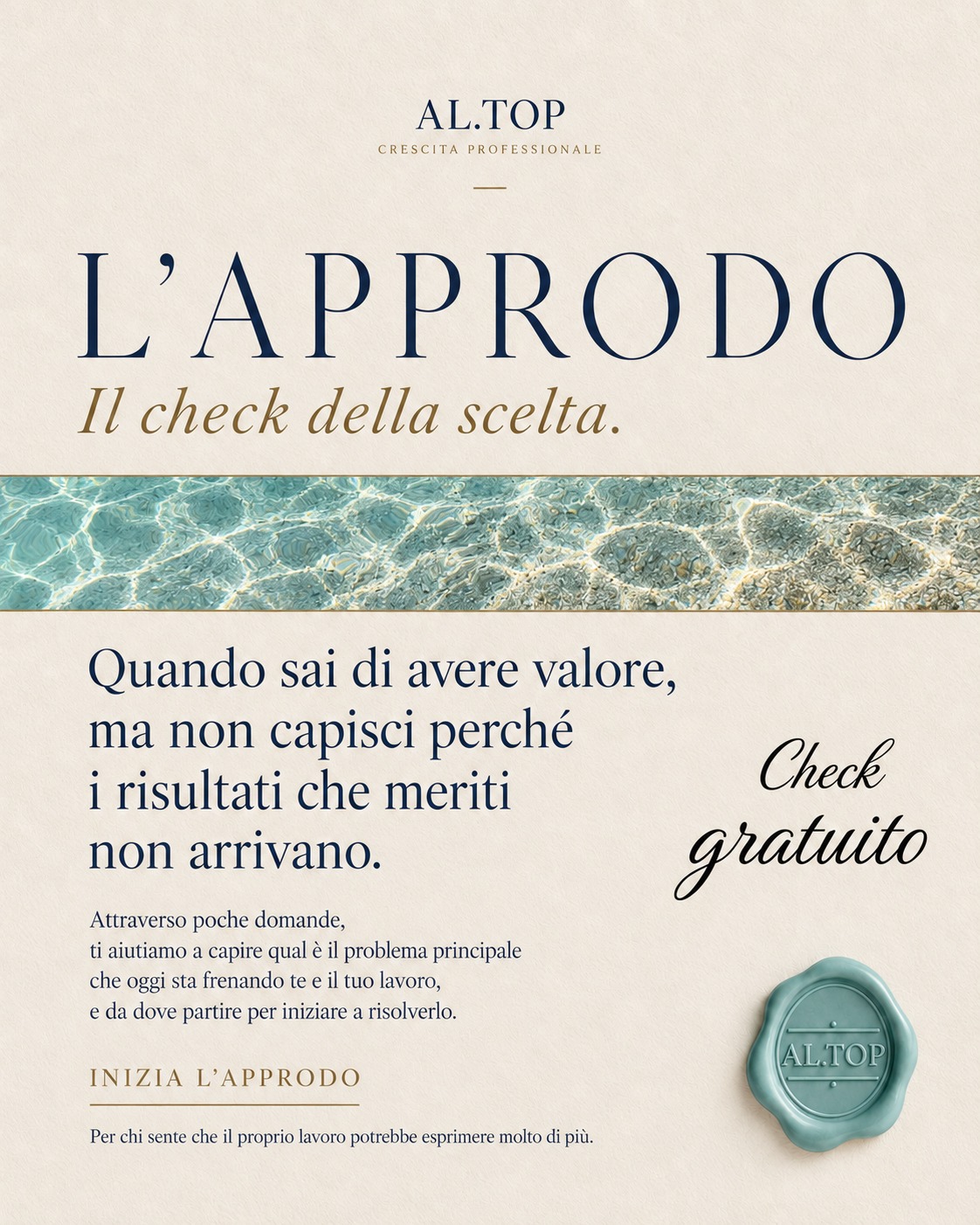check gratuito l'approdo